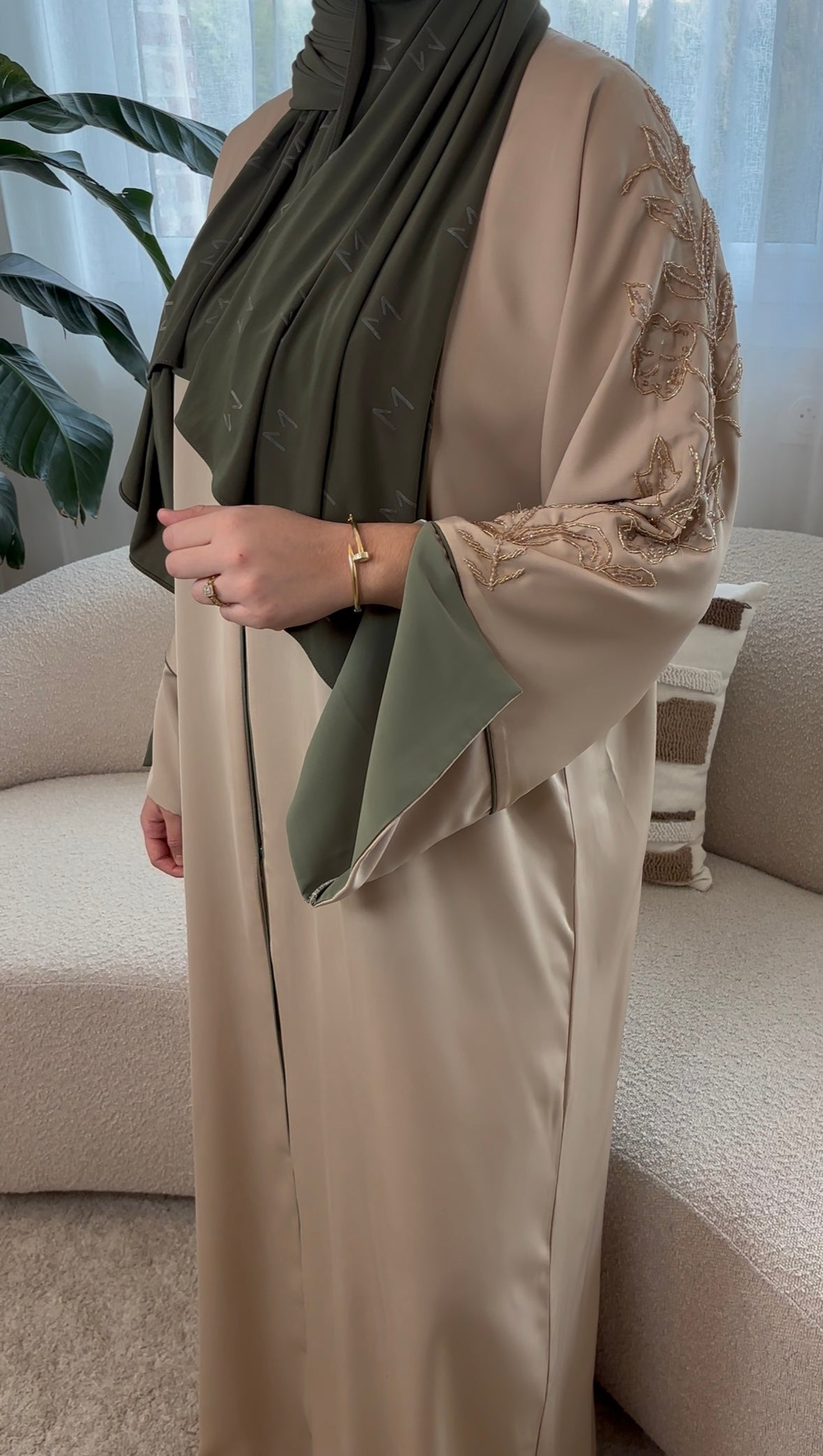 RAFAHIA NUDE/KAKI