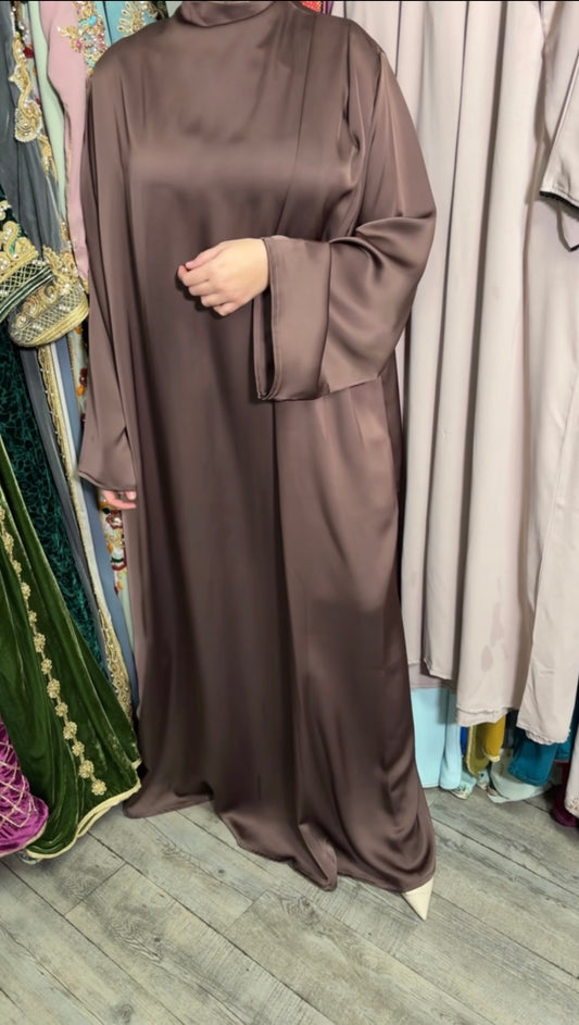 ROBE SAQIL MARRON