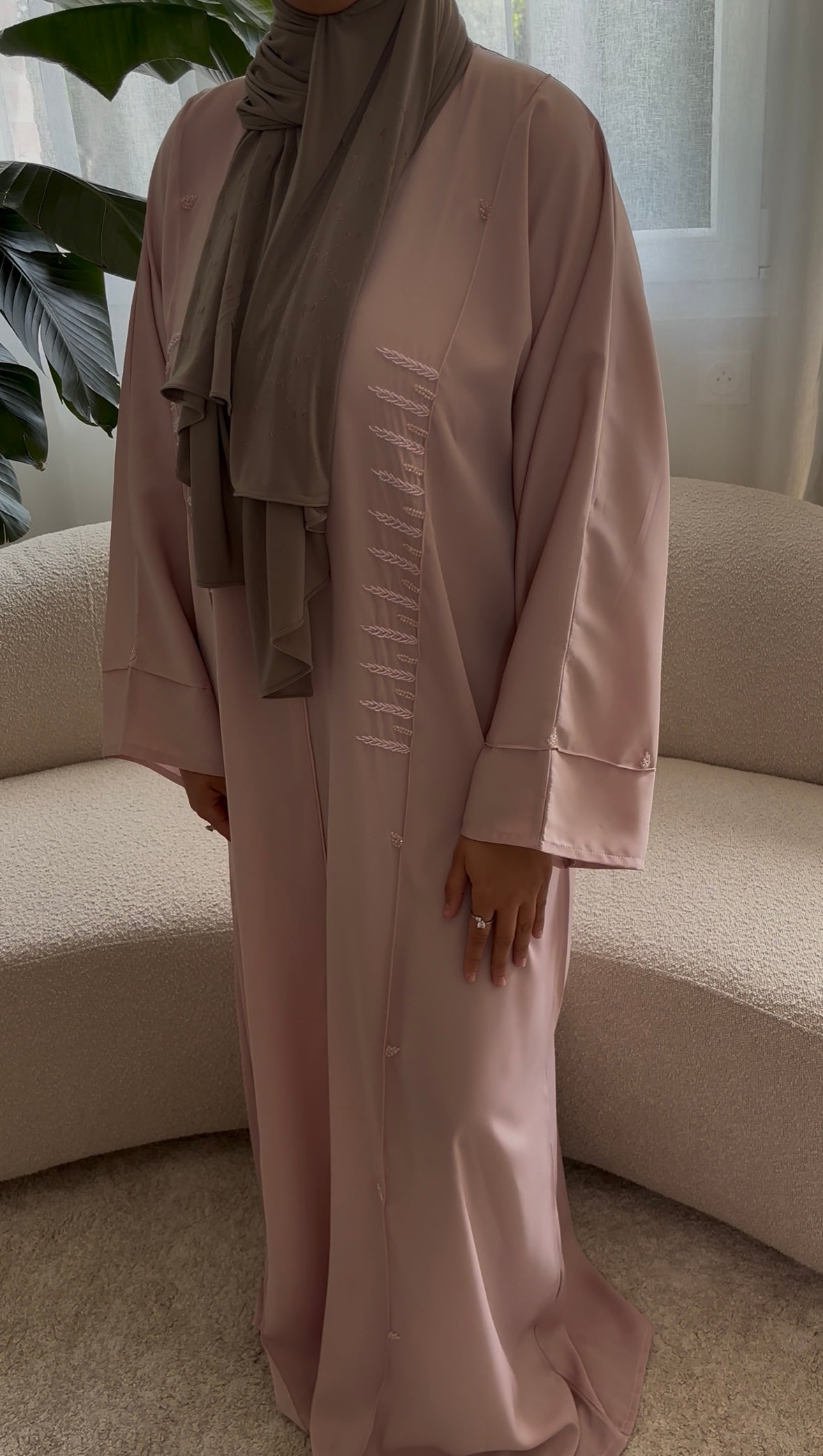 ABAYA ELIA PINK