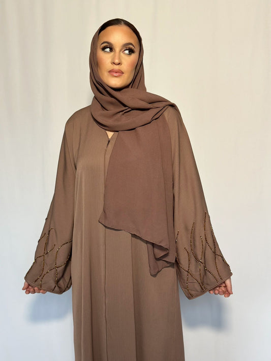 ABAYA FERMÉ BISHIRA